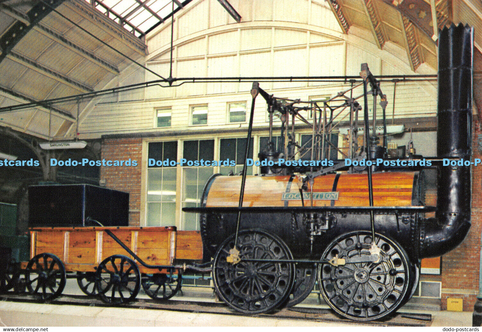 D068251 Stockton and Darlington Railway Locomotion. Darlington Main Line Station