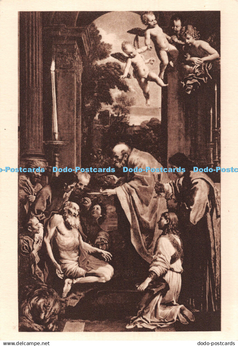 D086412 Monumenti. Musei e Gallerie Pontificie. Domenichino. La Comunione di San