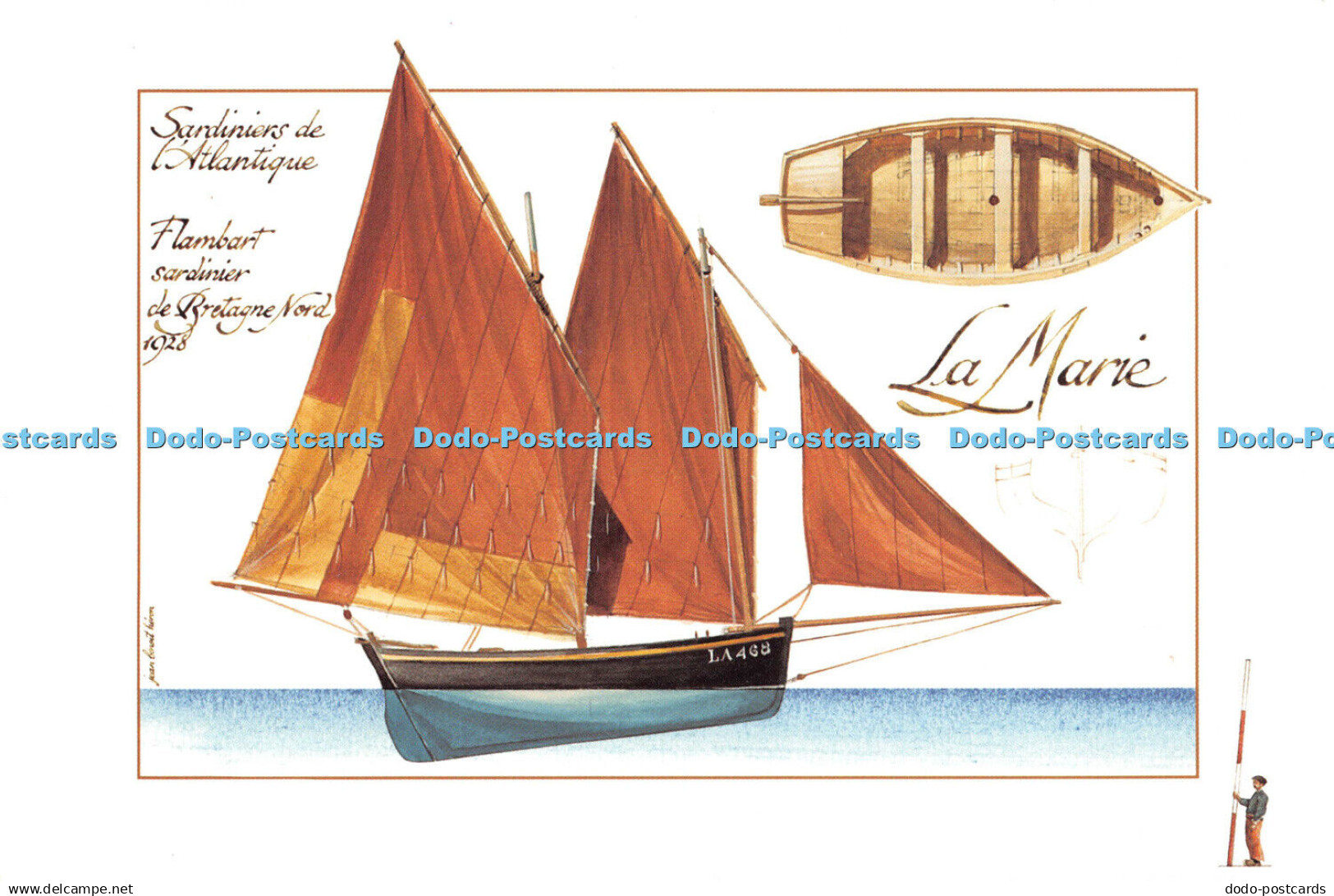 D093919 La Marie. Jean Benoit Heron. Gulf Stream