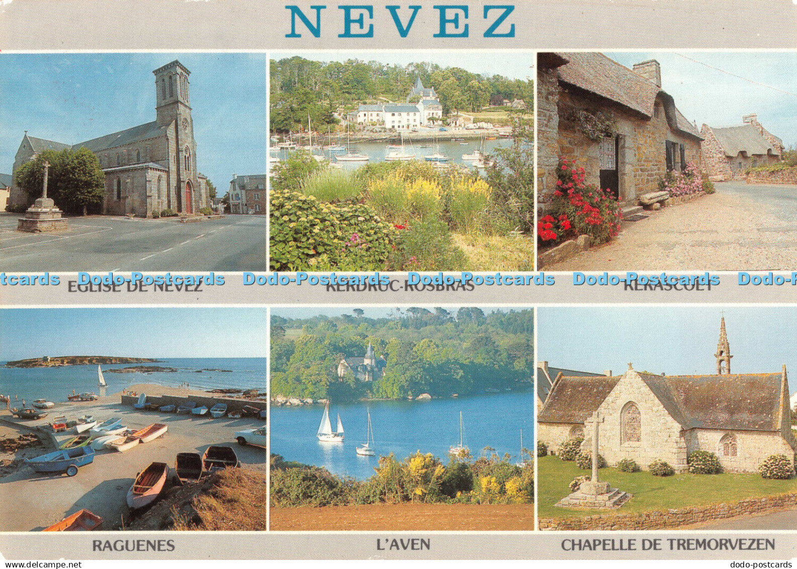D096025 Nevez. Eglise de Nevez. L Aven. Raguenes. Kerascoet. Jack. Multi View