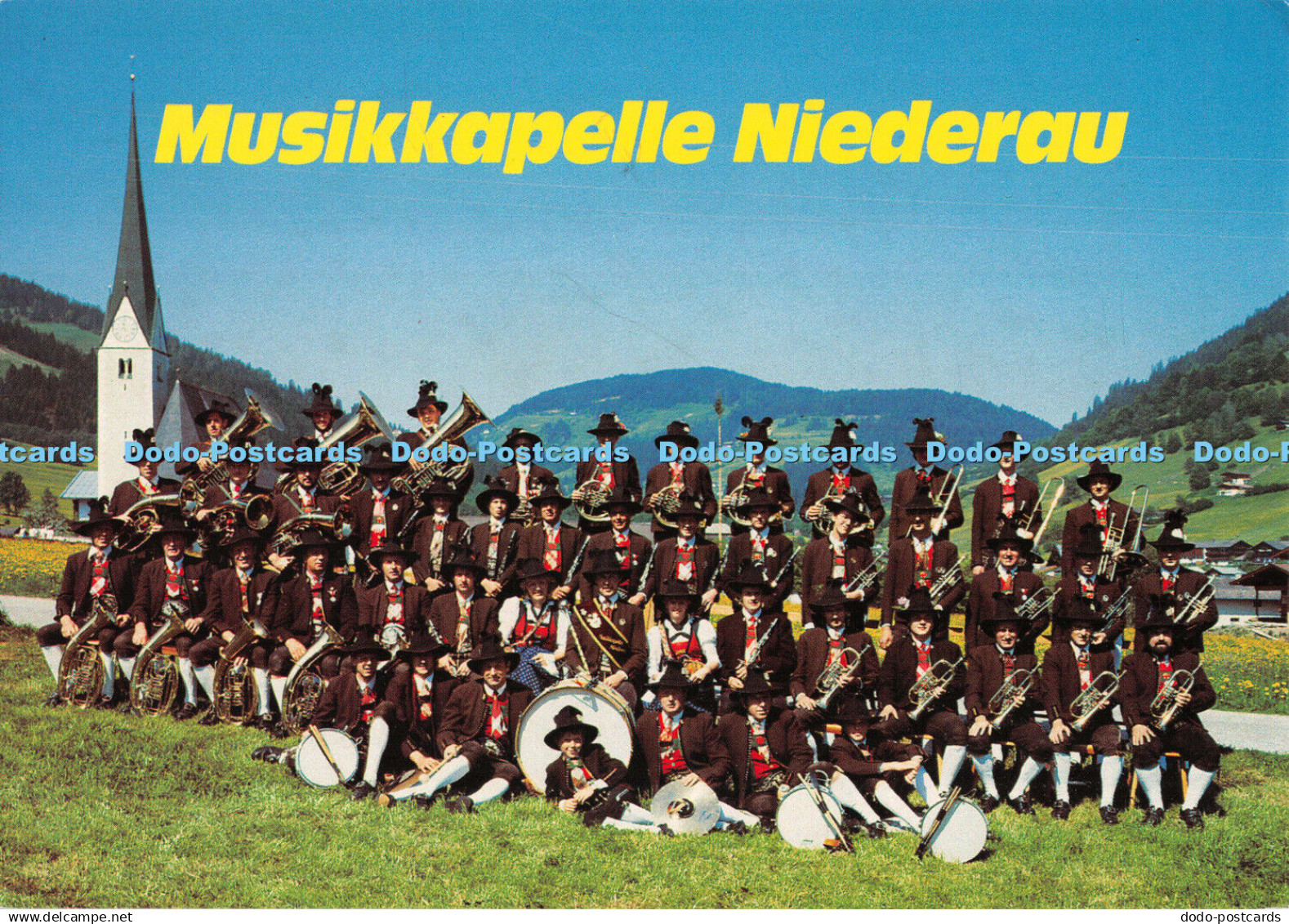 D098576 Musikkapelle Niederau. Wildschonau. Tirol. Prackwieser