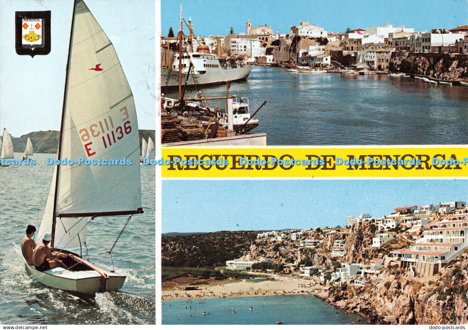 D103462 Recuerdo de Menorca. No. 98. Isla de Menorca. Subirats Casanovas. Fisa.