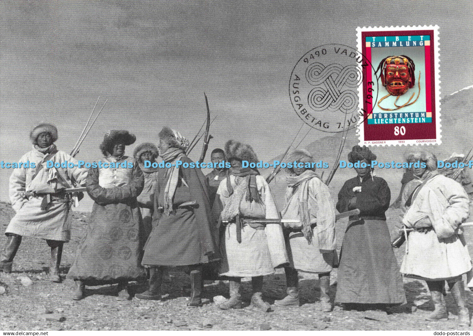 D106482 Liechtenstein. 1993. Fotos Heinrich Harrer. Mauren. Flucht. MK No. 115.