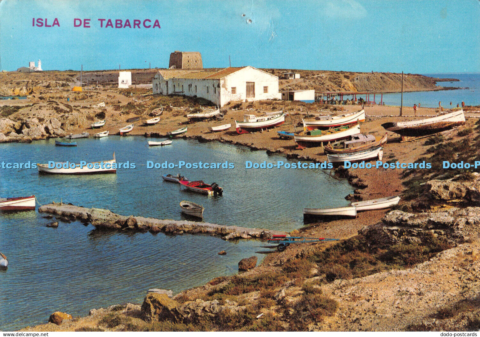D106658 Isla de Tabarca. Port. Arribas. 1985