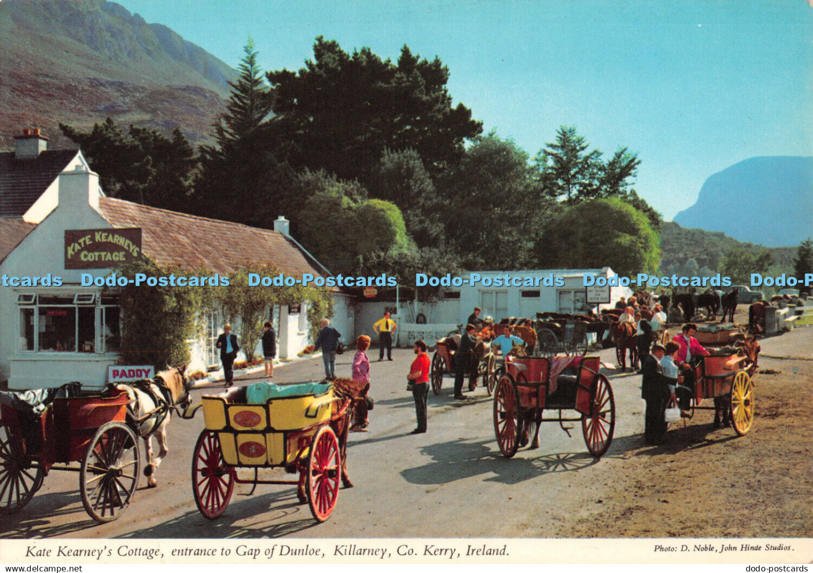 D108307 Ireland. Co. Kerry. Killarney. Kate Kearney Cottage. entrance to Gap of