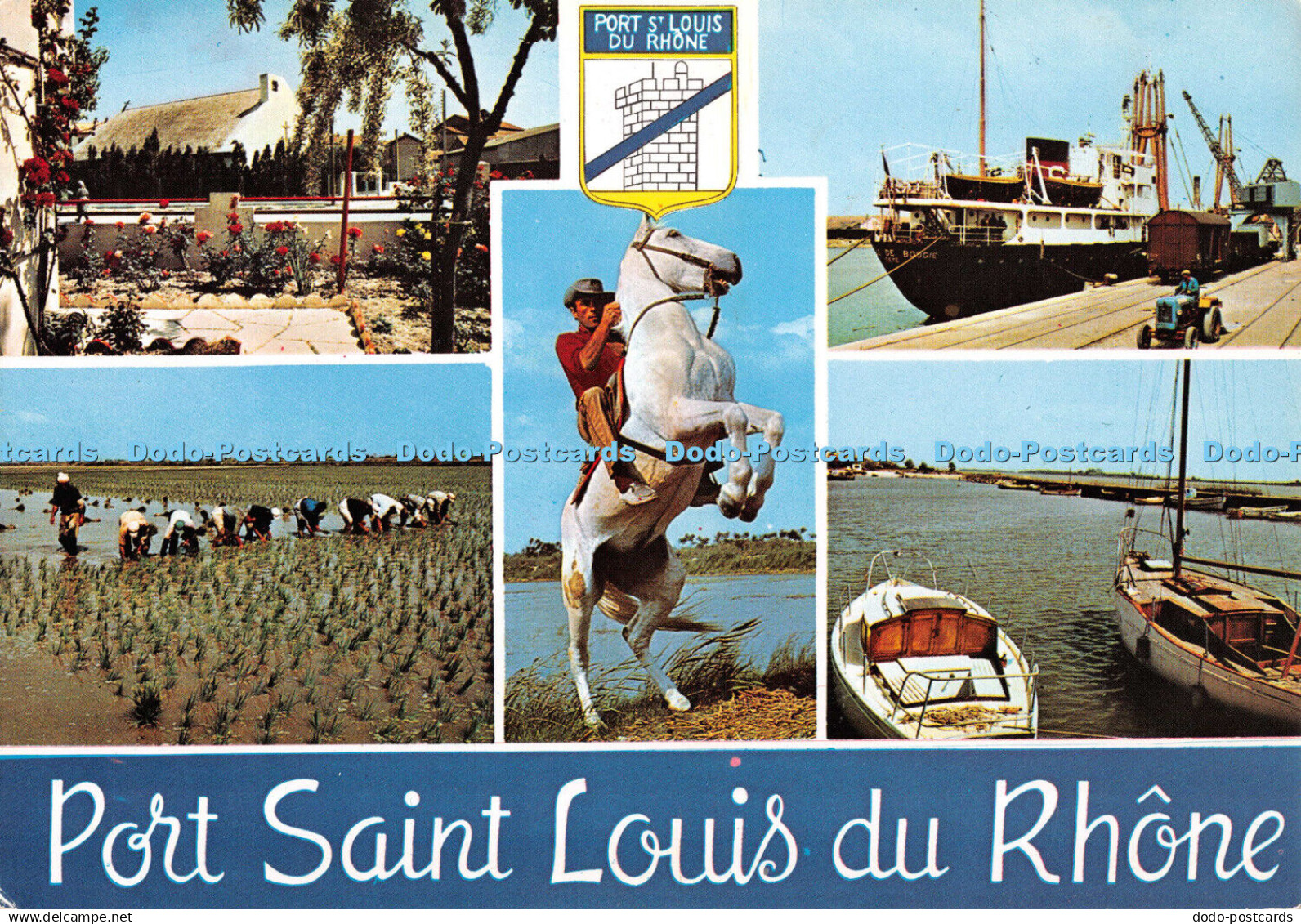 D108439 Port Saint Louis du Rhone. Societe Editions de France. Cliche SPEA. Mult
