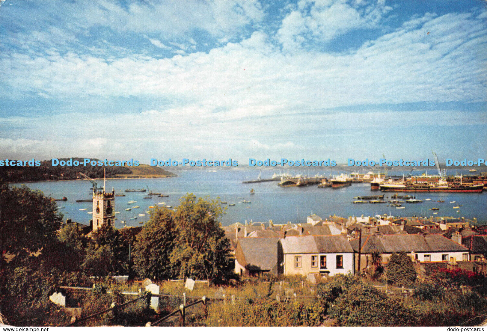 D110154 Falmouth Harbour. Cornwall. Dixon