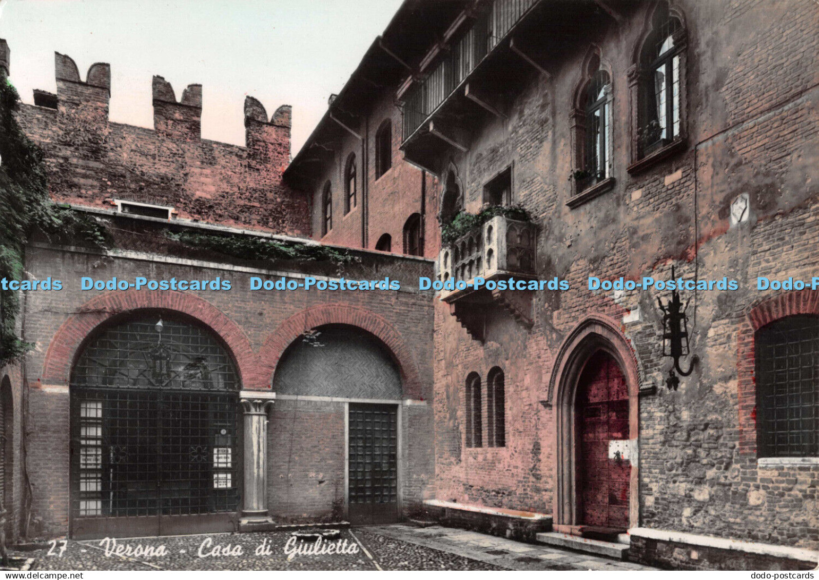 D110750 27. Verona. Casa di Giulietta. Bruno Ferrari. Verona