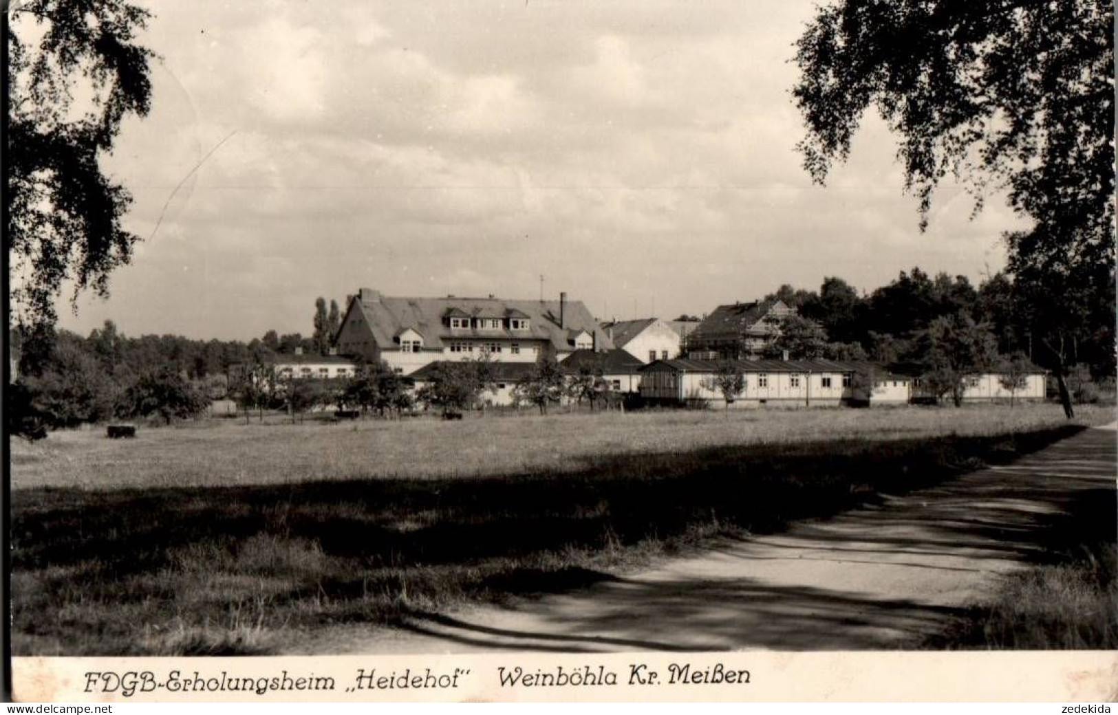 D1194 - Weinböhla - FDGB Heim Heidehof - Verlag Eulitz