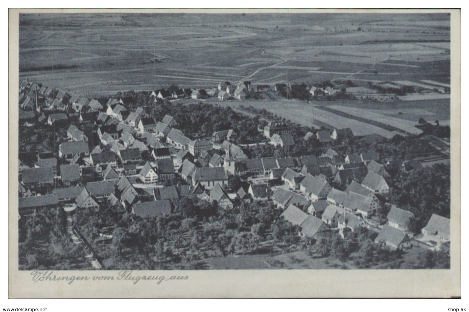 D1211/ Vöhringen  AK Luftbild  ca.1930