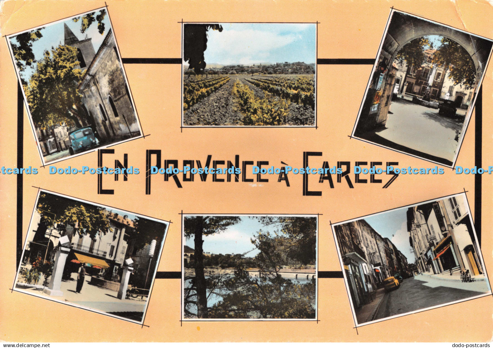 D122807 En Provence a Carces Les Editions du Sud Est Estel RP Multi View 1963