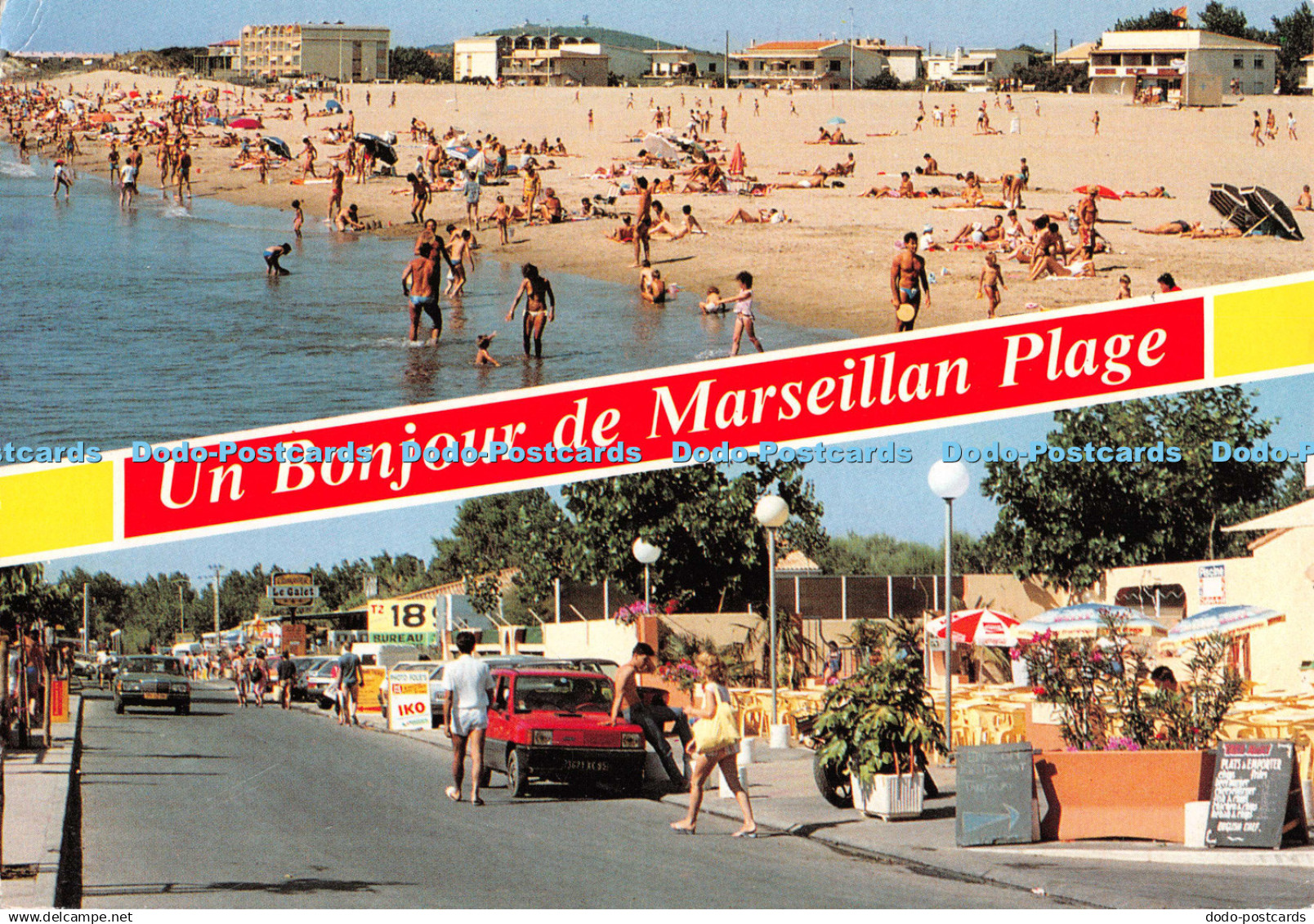 D123964 Un Bonjour de Marseillan Plage Un bonjour de la cote languedocienne Edit