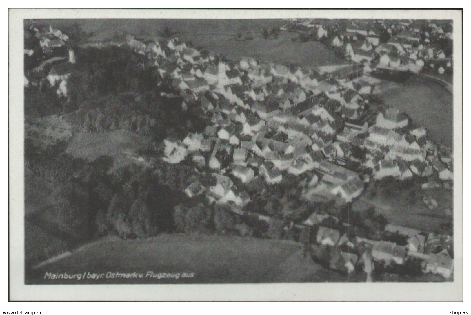 D1247/ Mainburg bay. Ostmark   AK Luftbild 40er