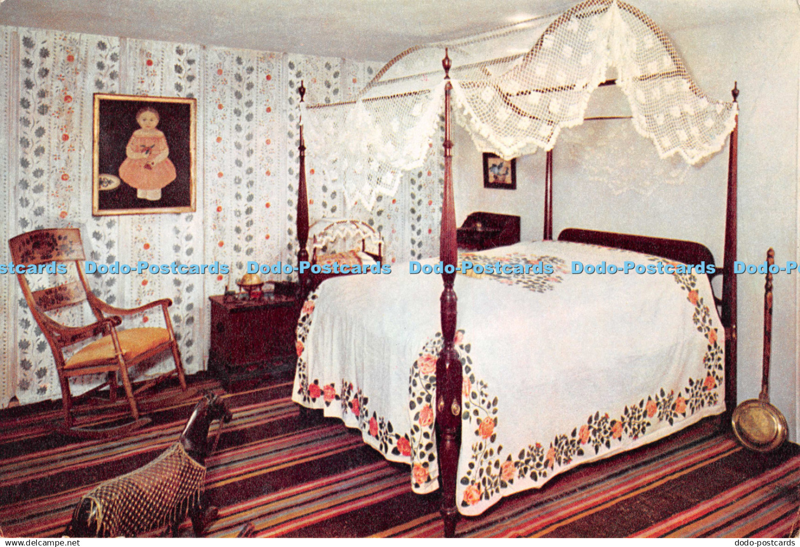 D125915 Bath The American Museum in Britain Claverton Manor New England Bedroom