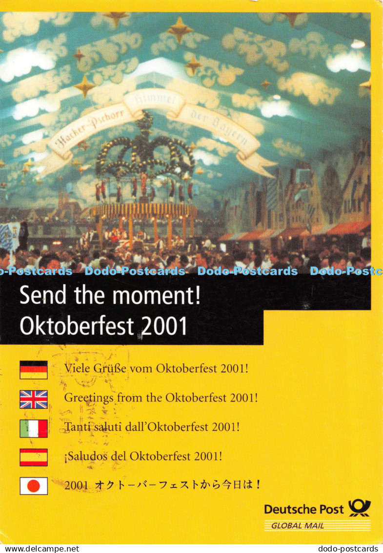 D126073 Send moment Oktoberfest 2001 Greetings from Oktoberfest 2001 Deutsche Po