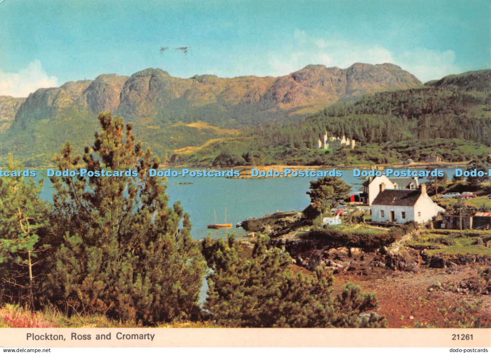 D126903 Plockton Ross and Cromarty Whiteholme Hail Caledonia Product 1983