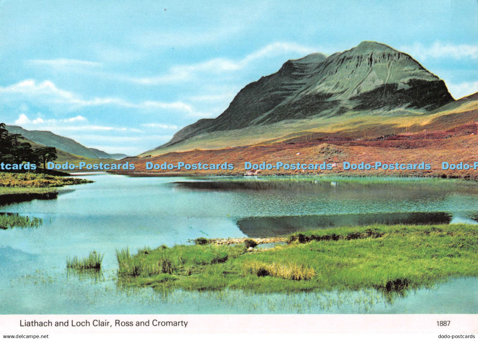 D128137 Liathach and Loch Clair Ross and Cromarty Whiteholme A Hail Caledonia Pr