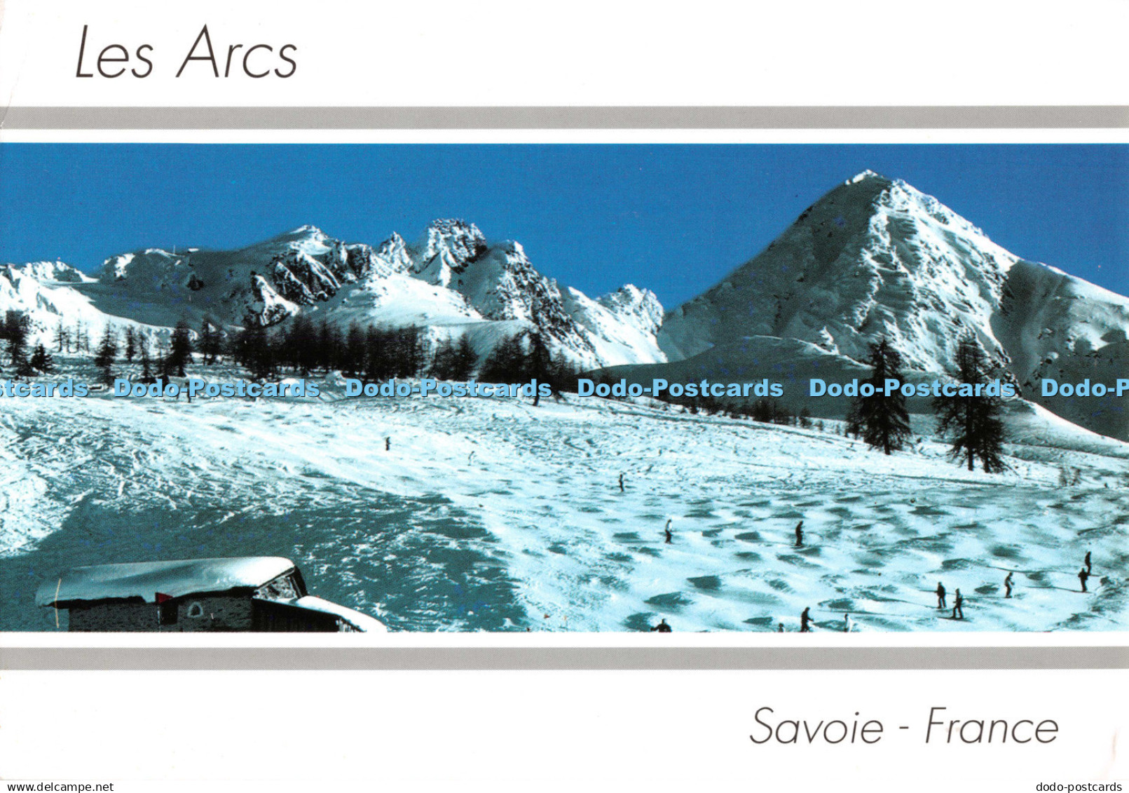D128865 Les Arcs Savoie France LAiguille Grive depuis les pistes S Deschamps Sec