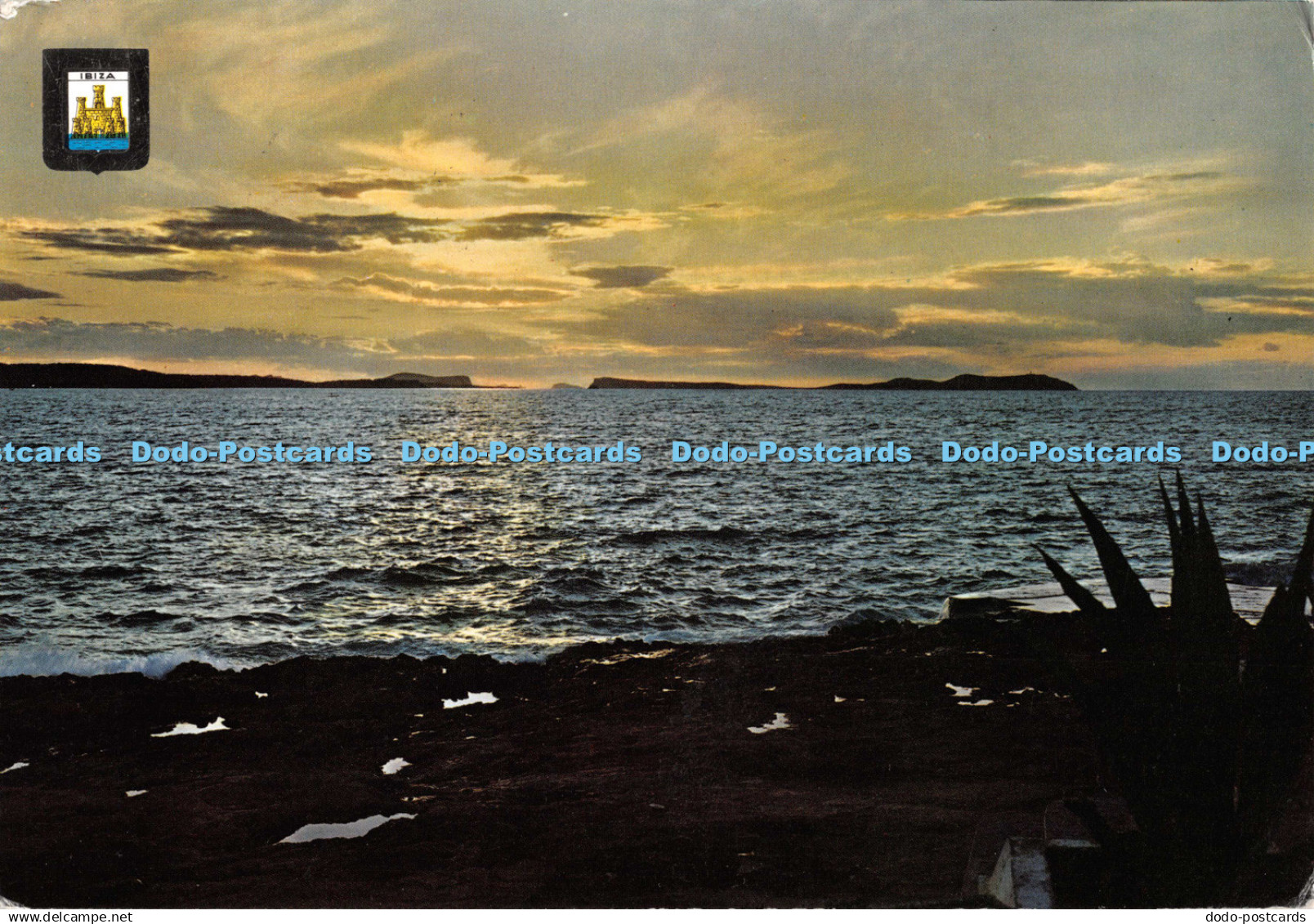 D129000 No 71 Ibiza Isla Blanca Conejera Island Sunset A Subirats Casanovas Escu