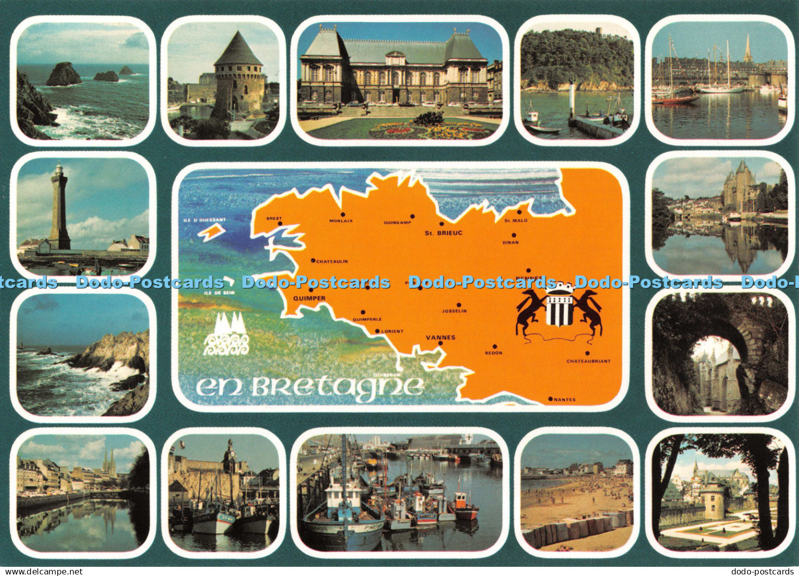 D130010 En Bretagne La Bretagne Yvachrome Belles Editions de Bretagne Y R Caouda