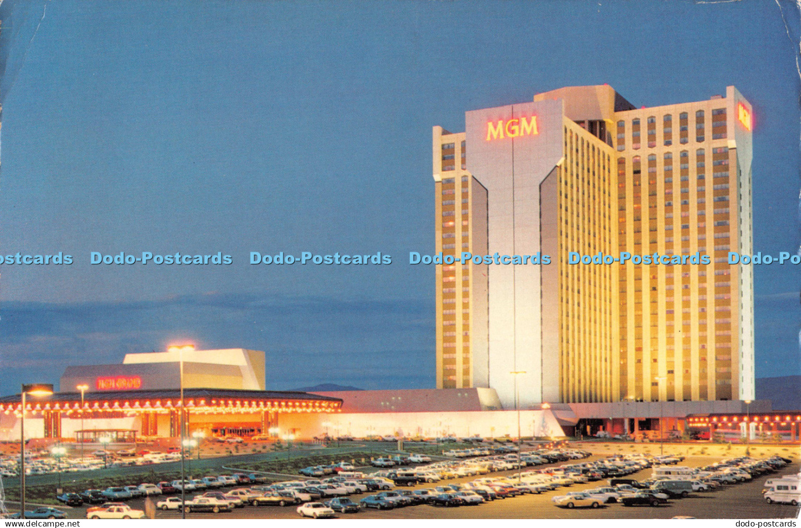 D131305 MGM Grand Hotel Reno Postcard