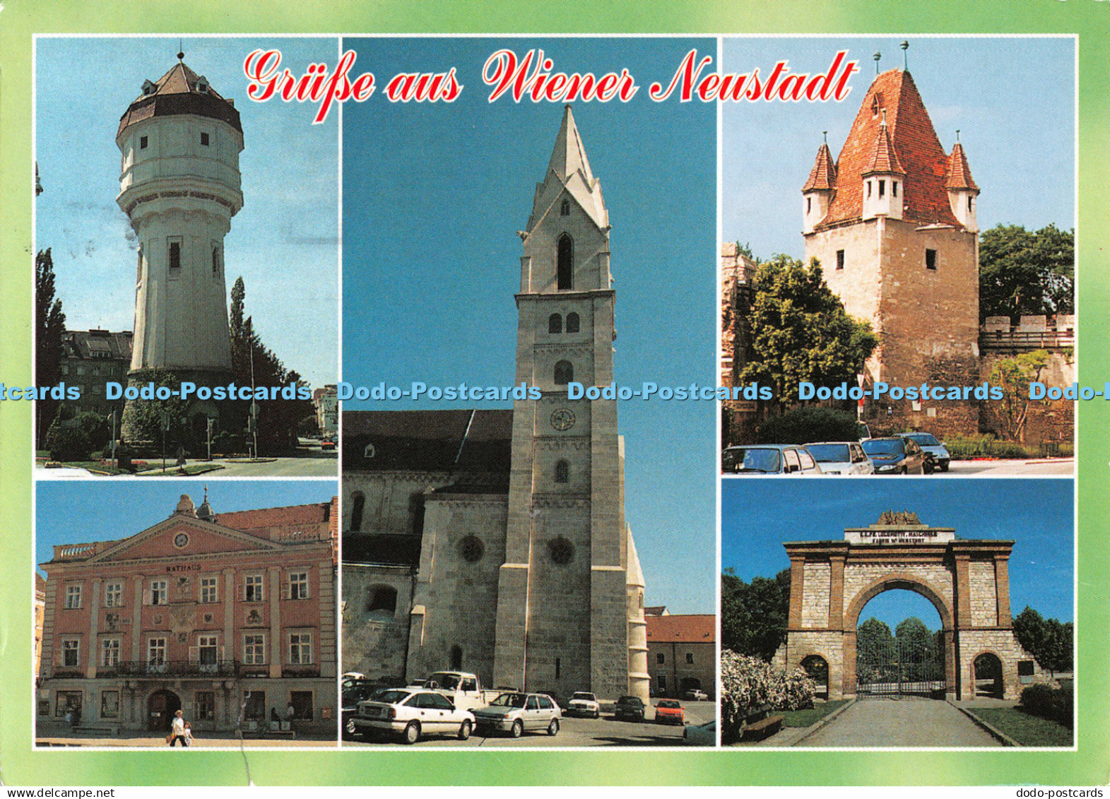 D132690 Grusse aus Wiener Wiener Neustadt Firma Eichtinger OHG Multi View