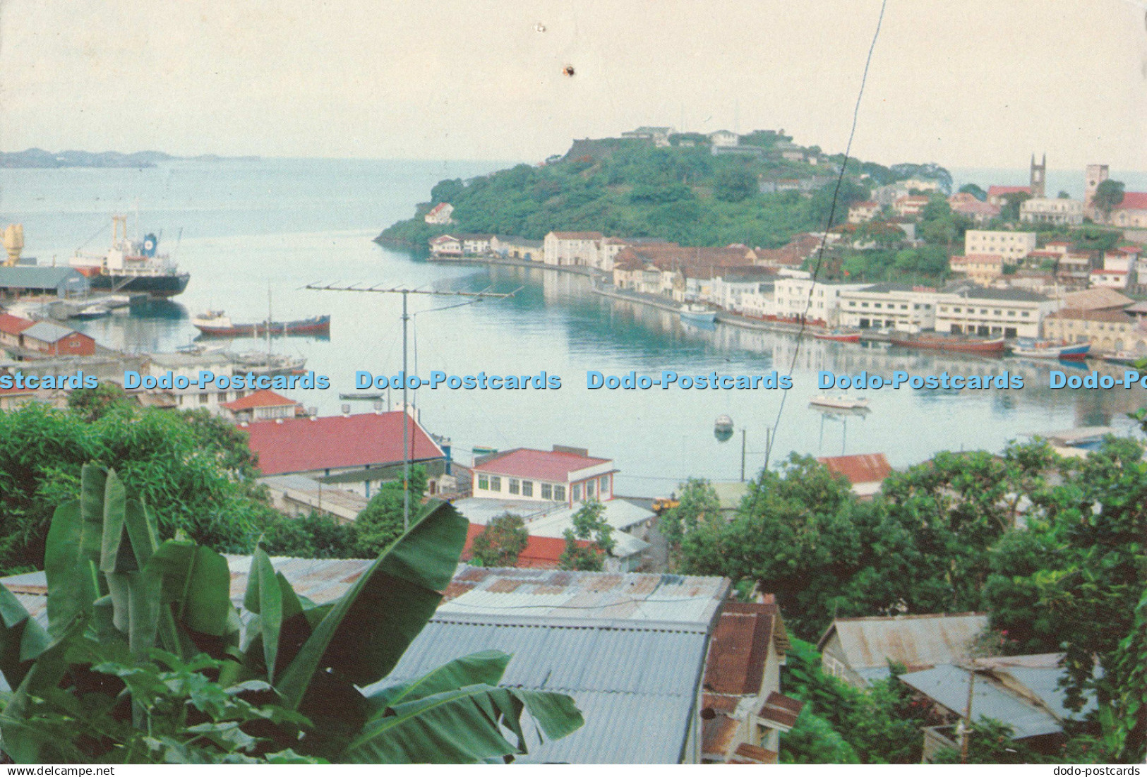 D132943 Inner Harbour Grenada Postcard