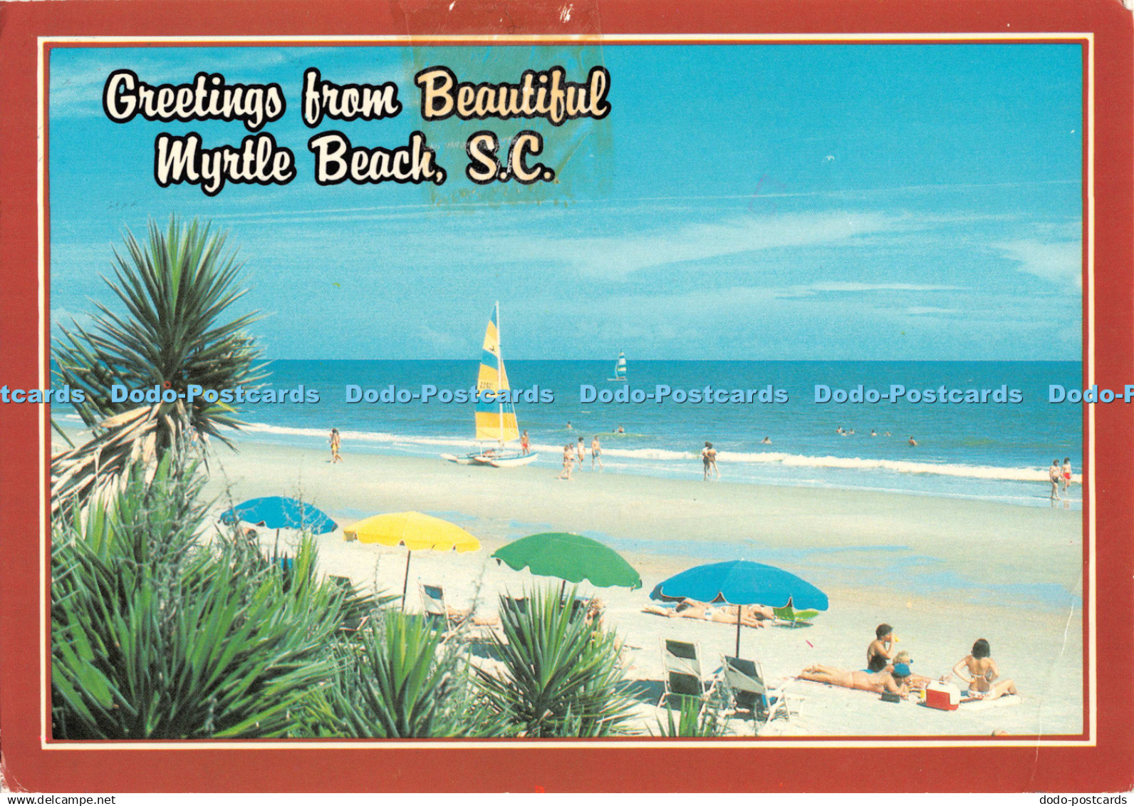D133424 Greetings from Beautiful Myrtle Beach S C South Carolina Michael Slear P