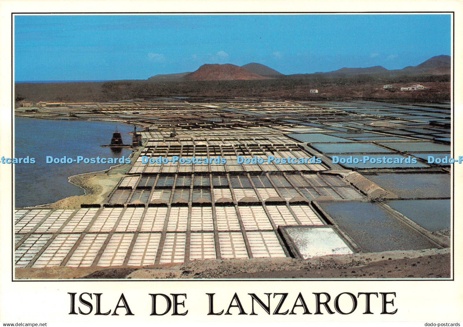 D133654 Isla de Lanzarote Salina de Janubio Brito and Manzano Souvenirs S L