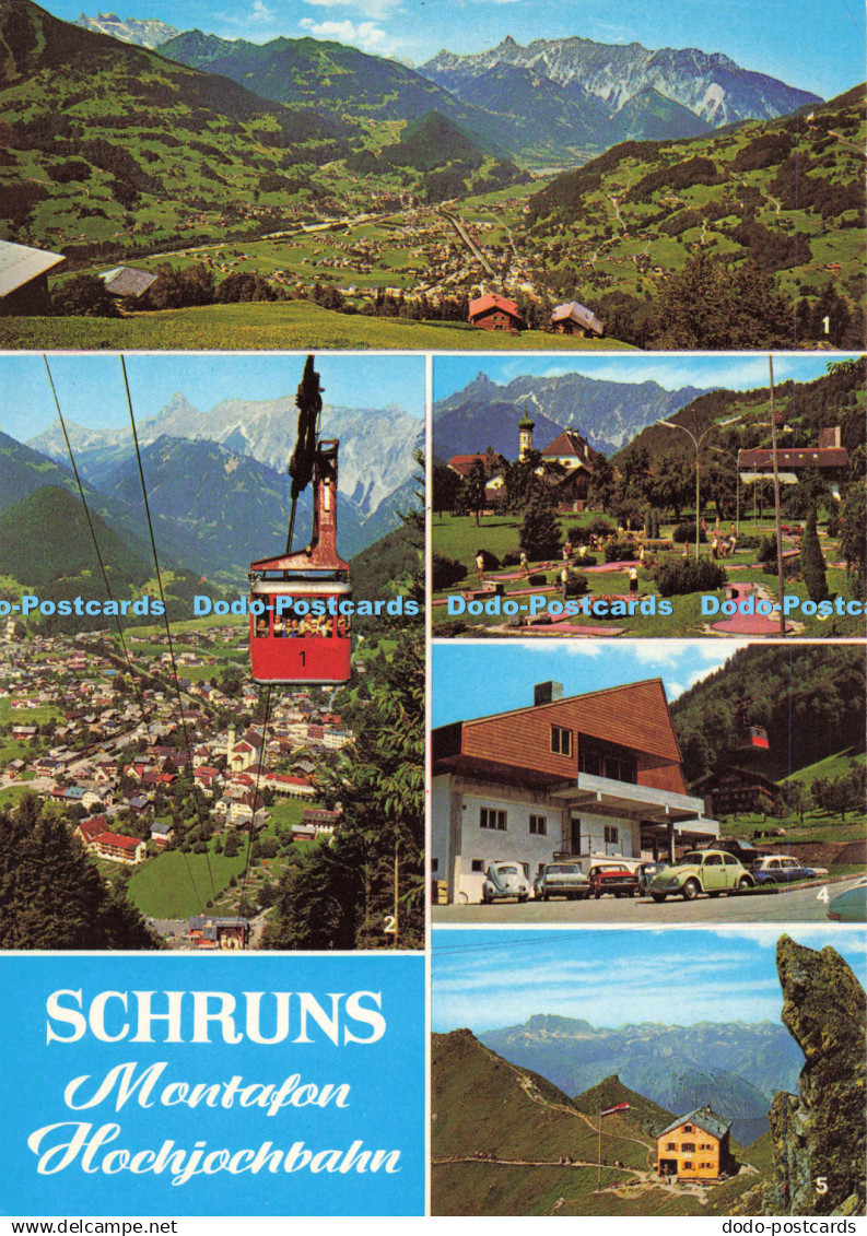 D135278 Schruns Montafon Hochjochbahn Schruns und Tschagguns Foto Branz Nr 355 A