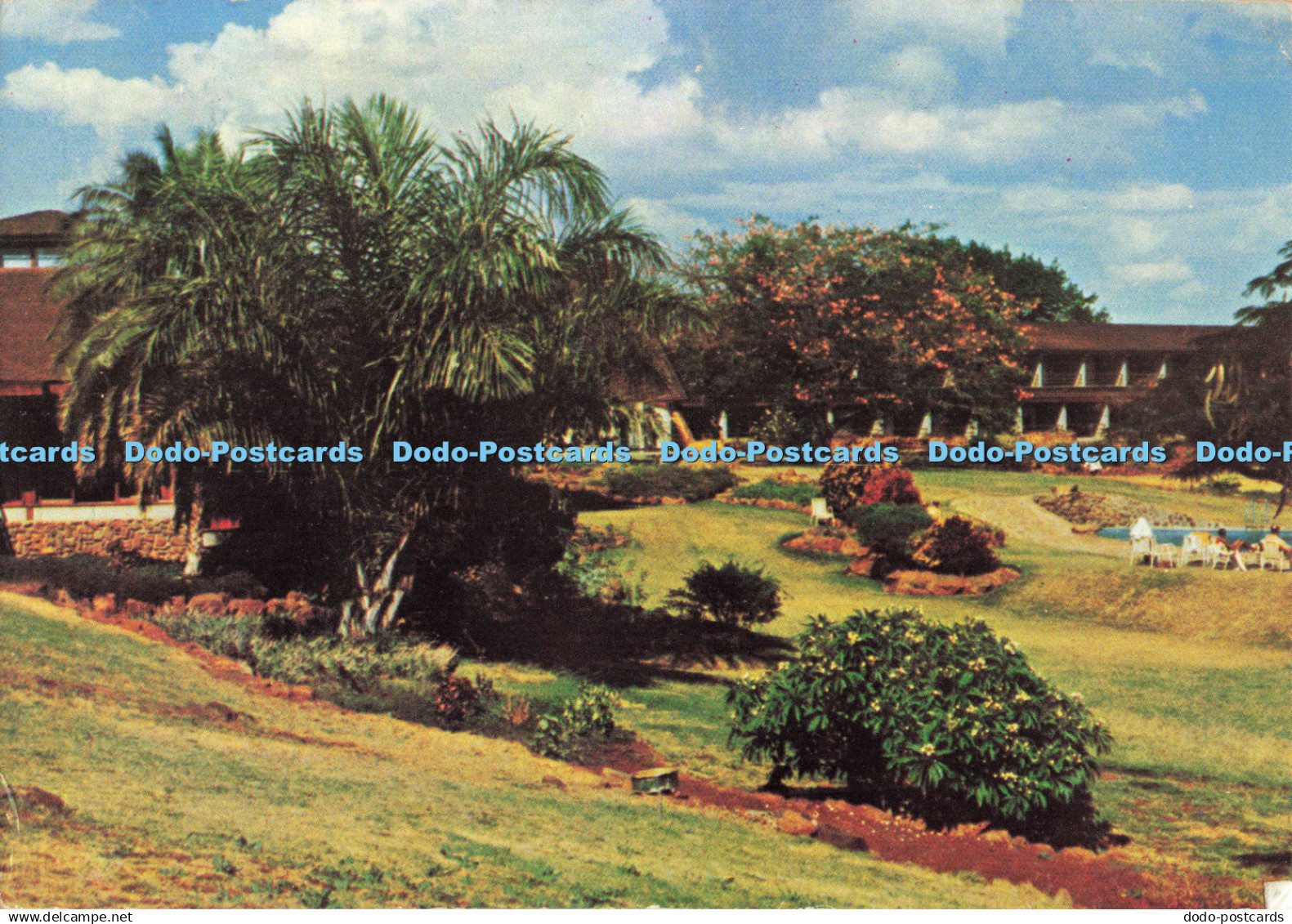 D135680 Lake Manyara Hotel Tanzania by Tanzania Litho Richard Ransome