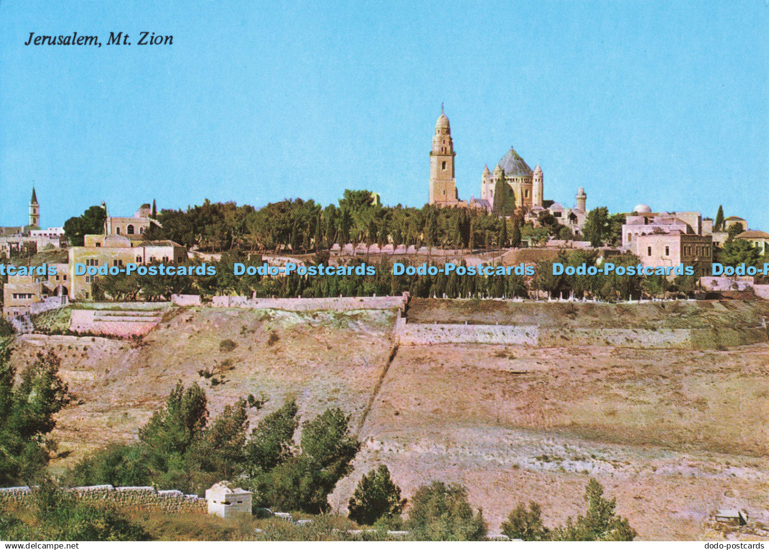 D135800 Jerusalem Mt Zion Star Cards