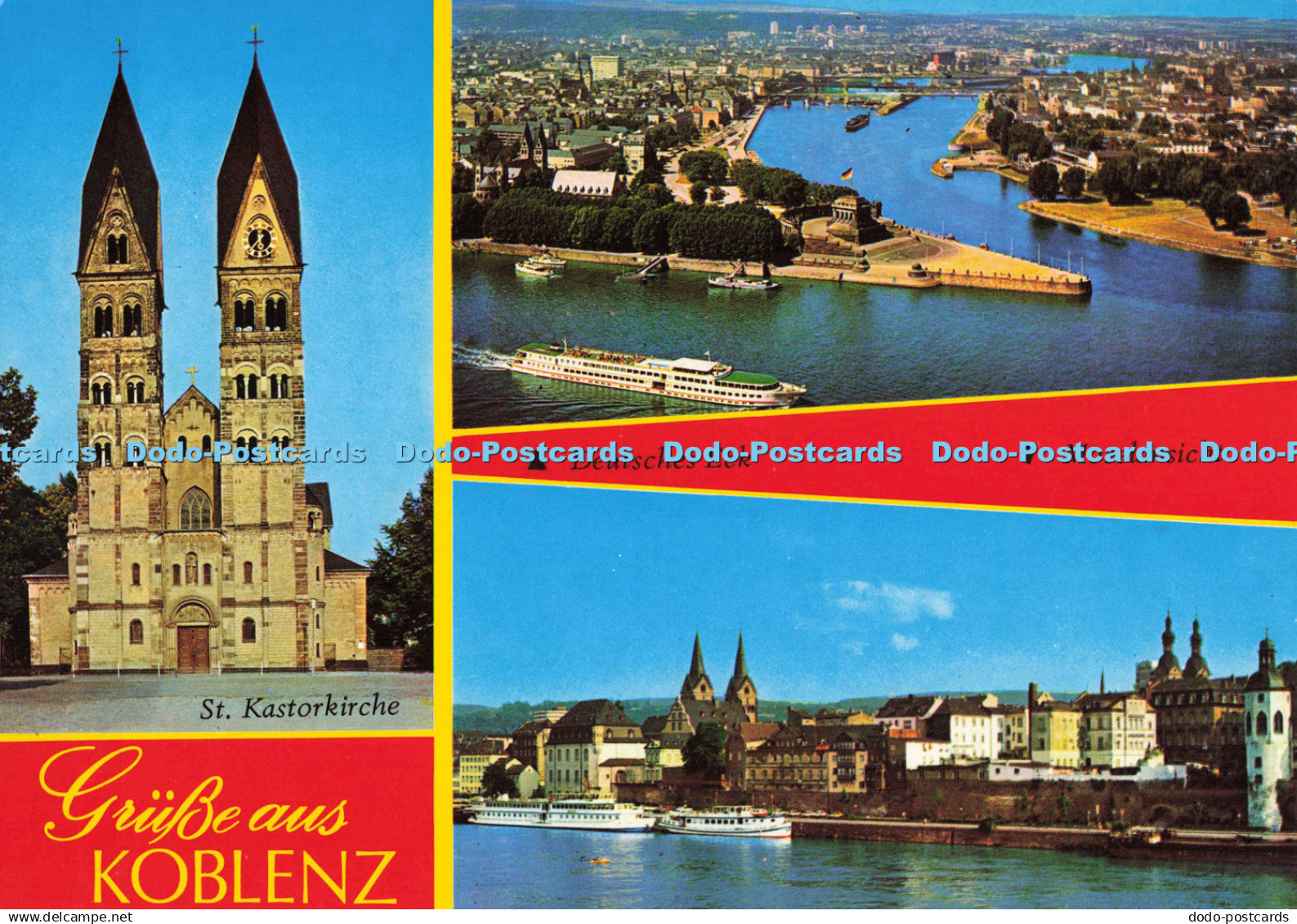 D136872 Grusse aus Koblenz Koblenz am Rhein Rahmel Pulheim Multi View