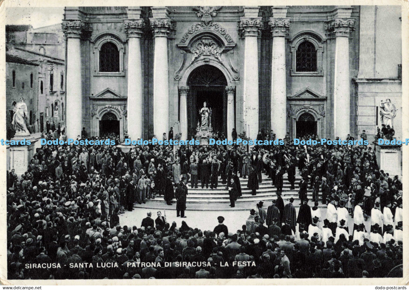 D137060 Siracusa Santa Lucia Patrona di Siracusa La Festa St Lucia Patroness of