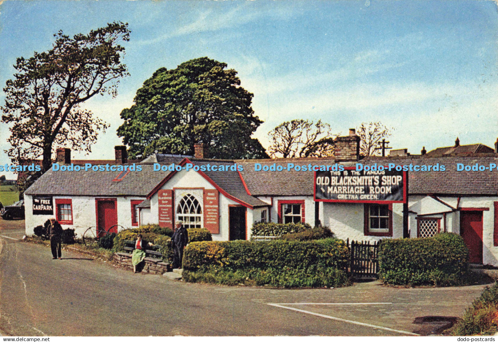 D137795 Blacksmiths Shop Gretna Green Dumfriesshire Scotland Dixon 1961