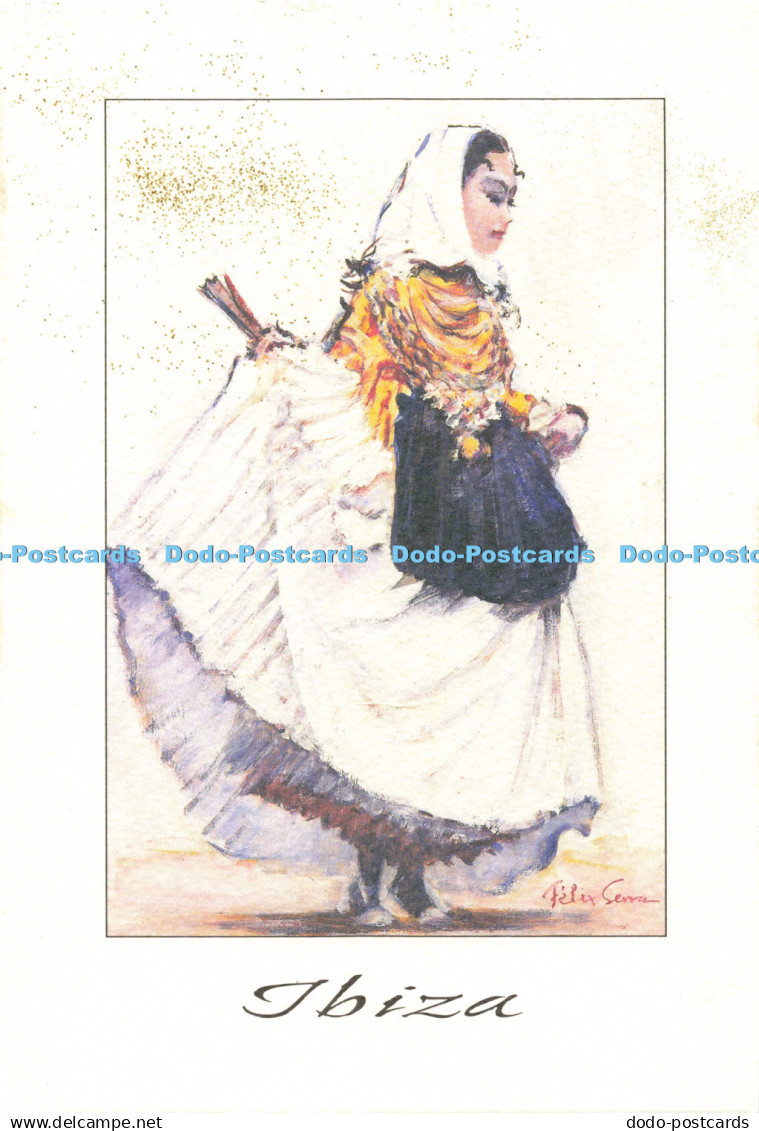 D138004 Ibiza Traditional Dance From Ibiza Felix Serra Cardona Margen Arts Grafi