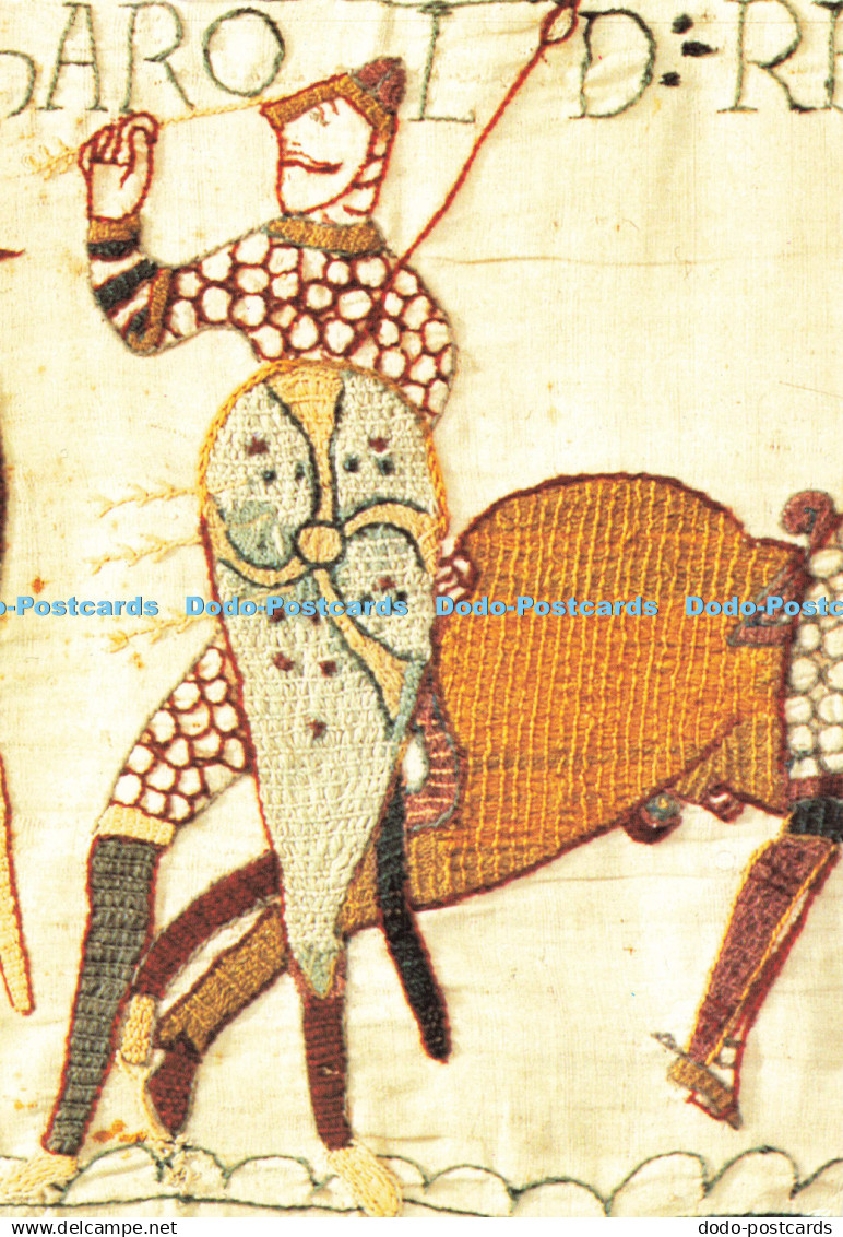 D138153 Tapisserie de Bayeux Harold Death Collection Ville de Bayeux