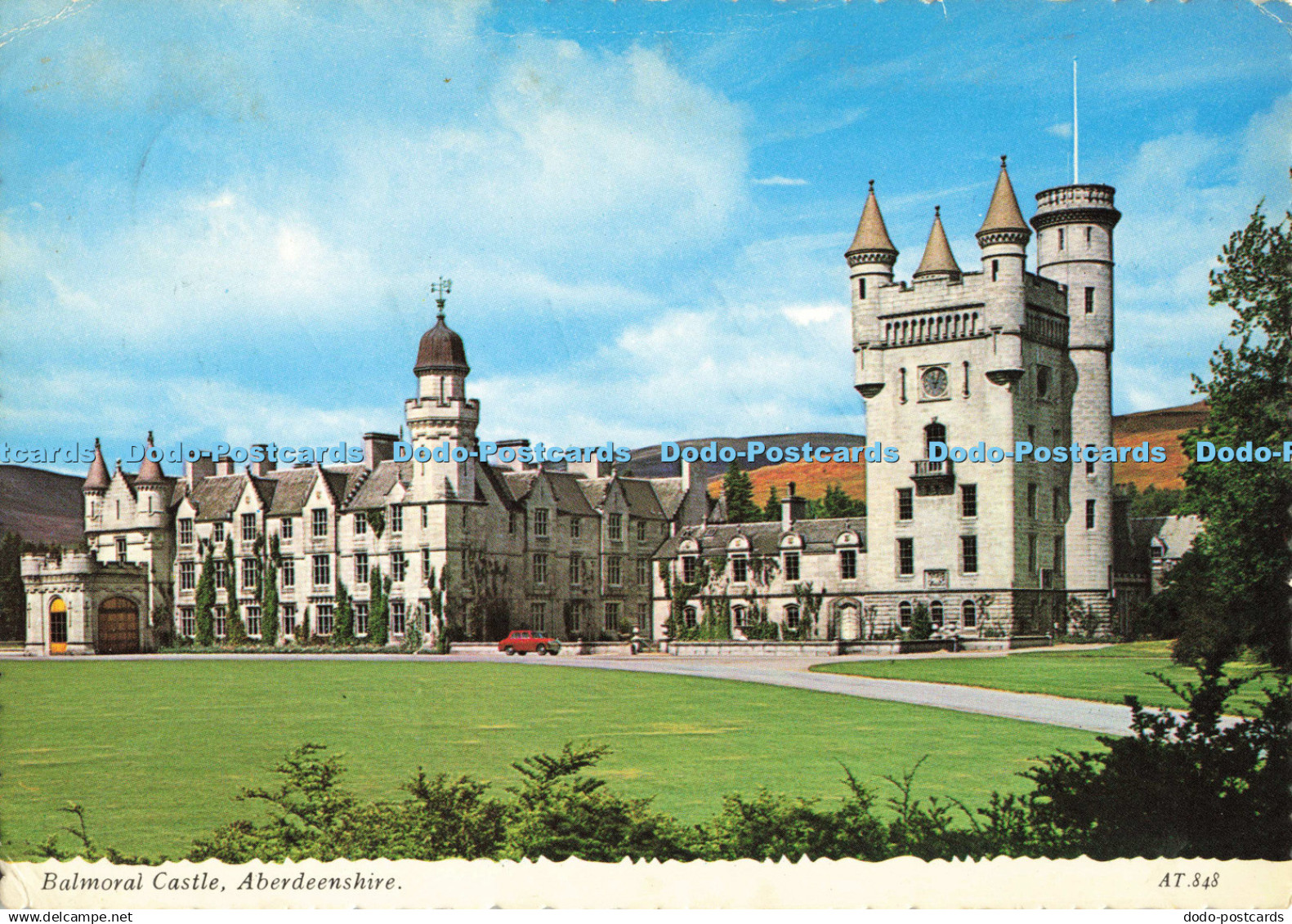 D138647 Balmoral Castle Aberdeenshire AT 848 Valentine 1972