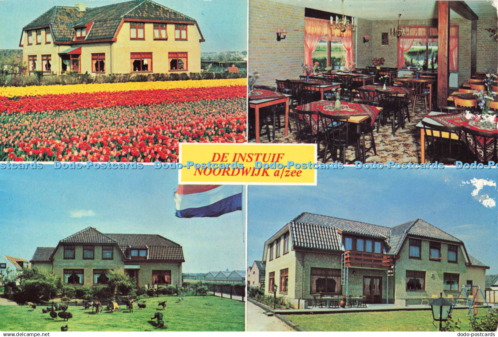 D139152 De Instuif Noordwijk a zee Hotel Pension Holland R De Vries Rijswijk Mul