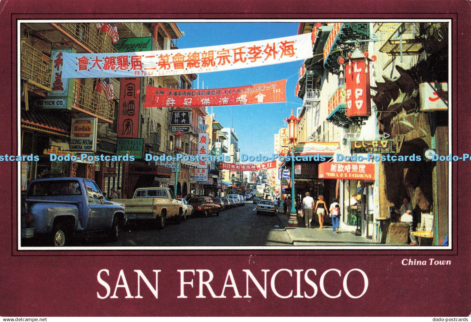 D140067 San Francisco China Town Taiwan printer San Francisco Novelty