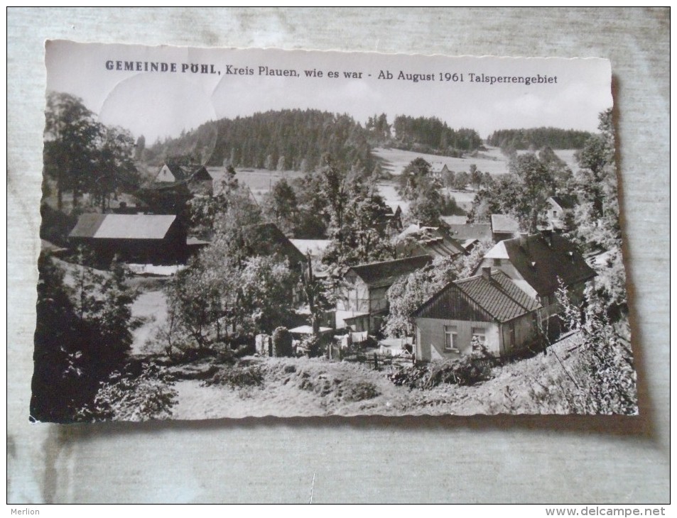 D140961   PÖHL  Kreis Plauen - Gemeinde Pöhl