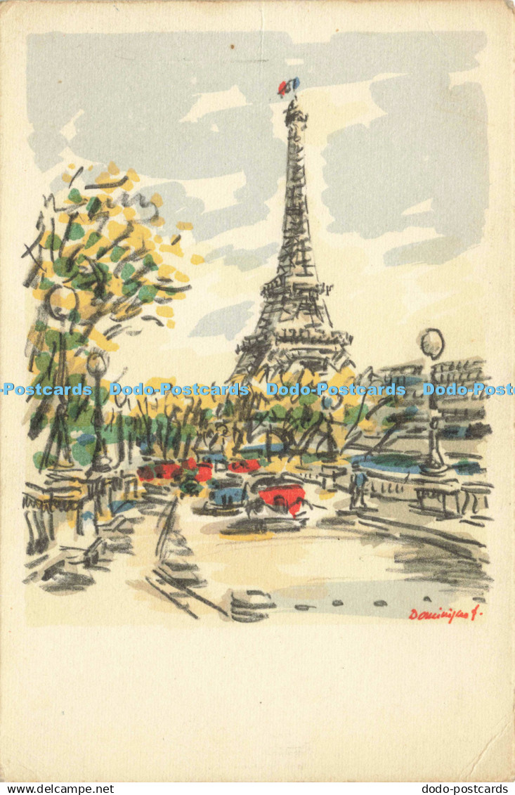 D141461 Paris la Tour Eiffel