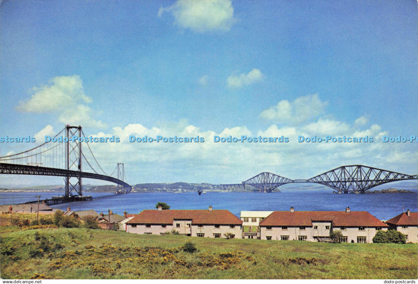 D142134 Forth Bridges from South Queensferry West Lothian Dixon