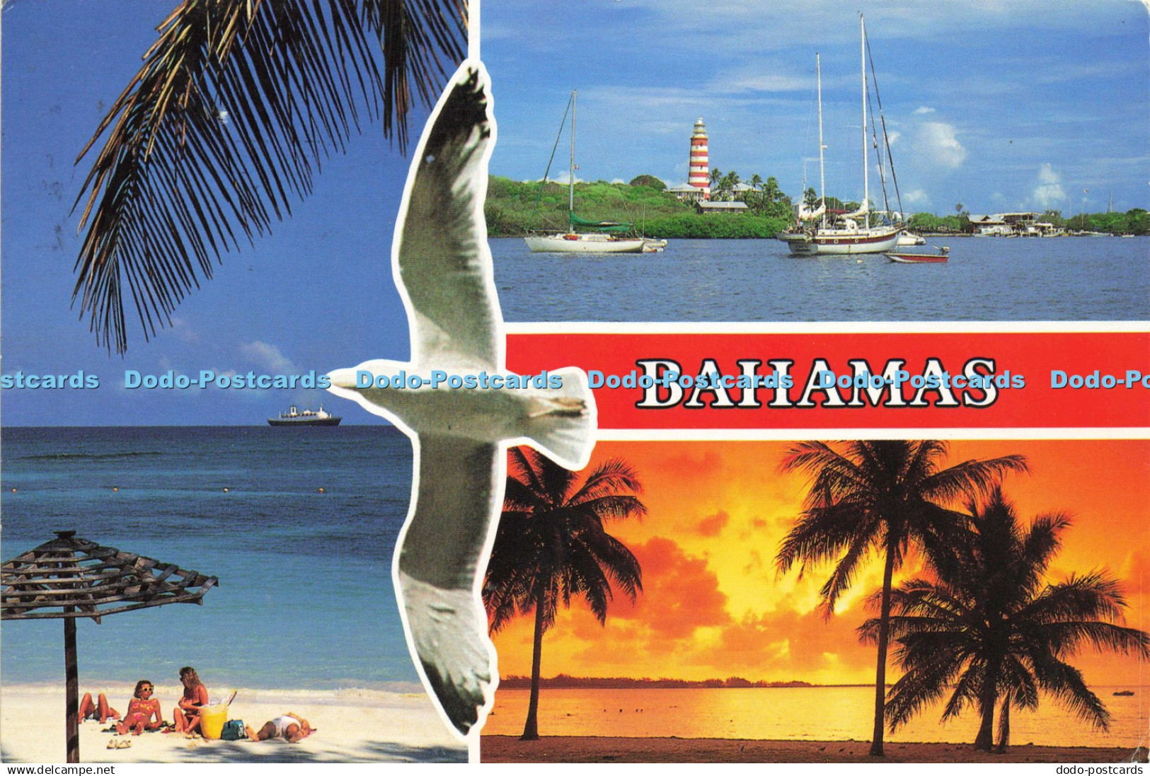 D142666 Bahamas Vacation paradise John Penrod Bahamas Scenic Prints Multi View