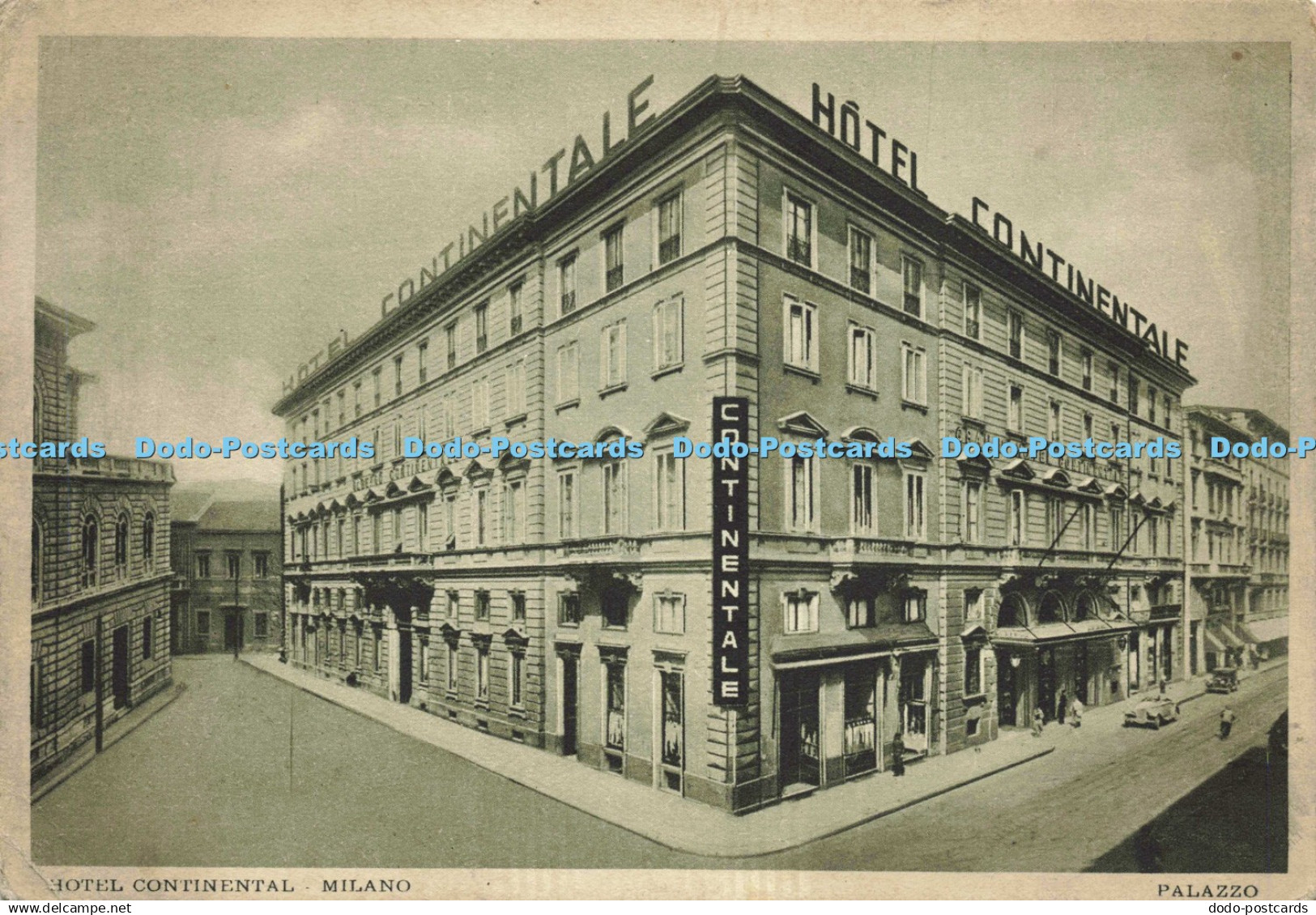 D142946 Hotel Continental Milano Palazzo Berardi Milano