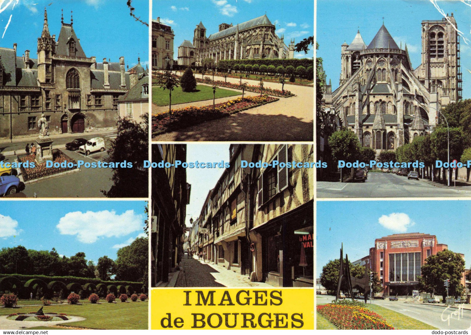 D143984 Images de Bourges En Berry Bourges Cher Greff 1984 Multi View