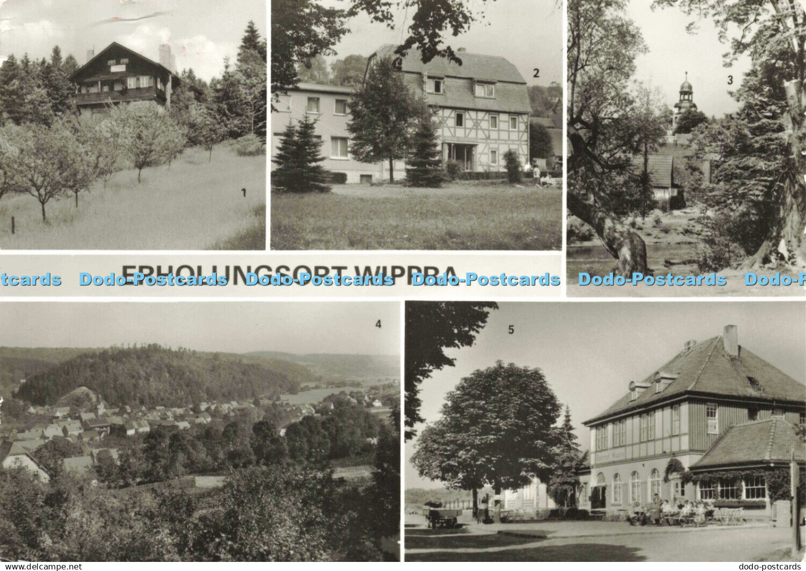 D144829 Erholungsort Wippra. Kr. Hettstedt. Bild und Heimat. Reichenbach. Multi