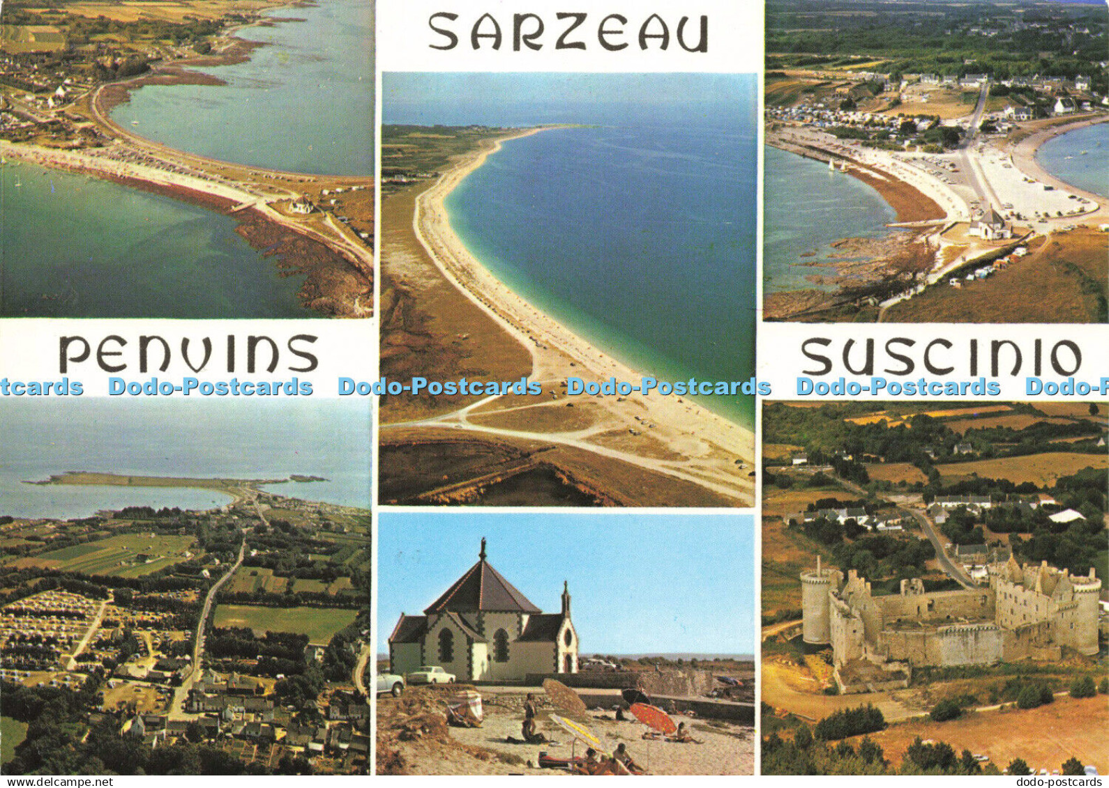 D146269 Penvins. Sarzeau. Suscinio. La Bretagne Couleurs. Jos. Multi View