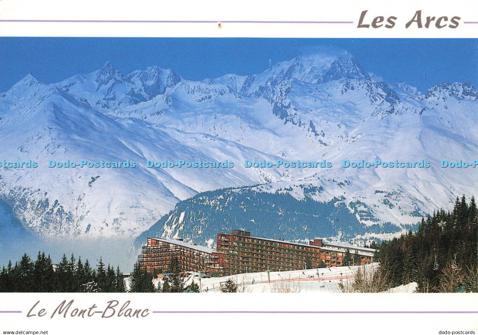 D150692 Les Arcs. Le Mont Blanc. Seca. Ph. Mazure. 1995