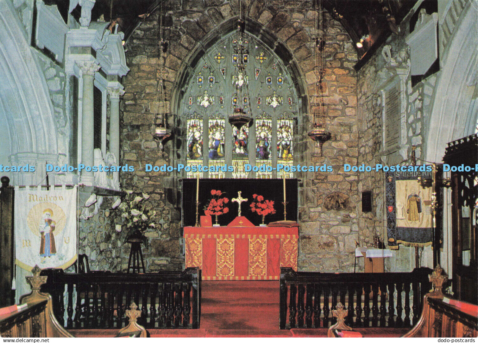 D158668 Madron Parish Church. The Ancient Mother Church of Penzance. Beric Tempe